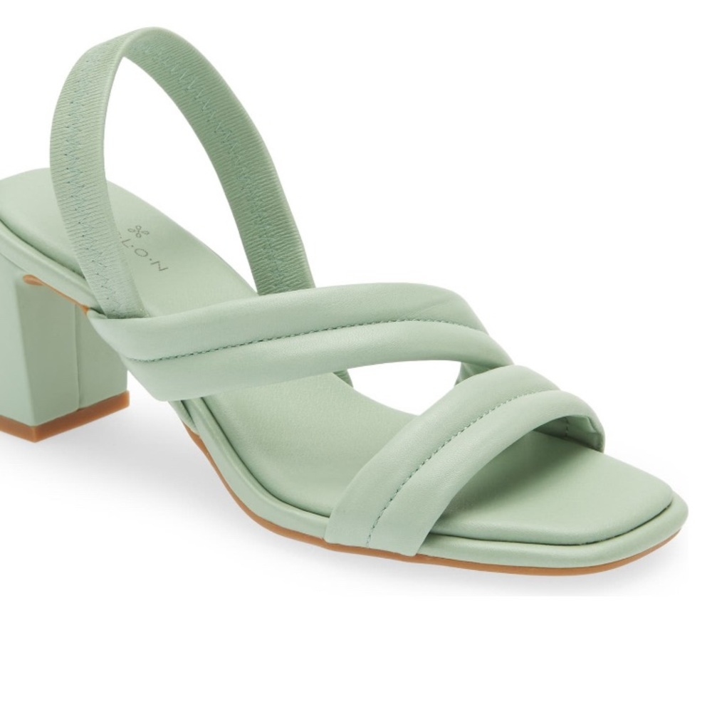Caslon mint sandals. Only worn once outside. Size 7